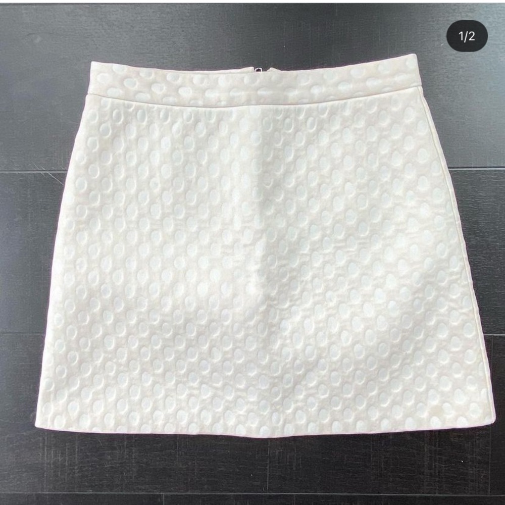 Top Shop White Mini skirt
